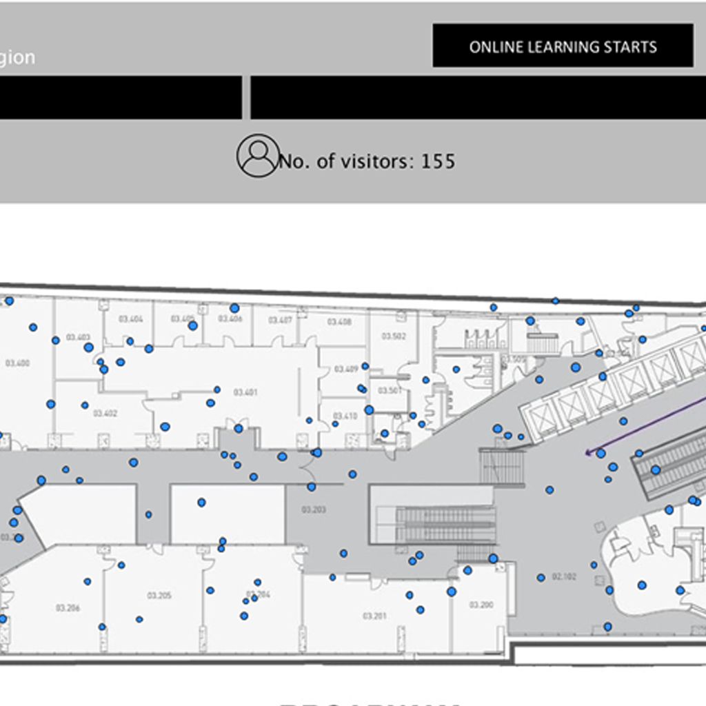 Screenshot of the UTS Data Visualiser project